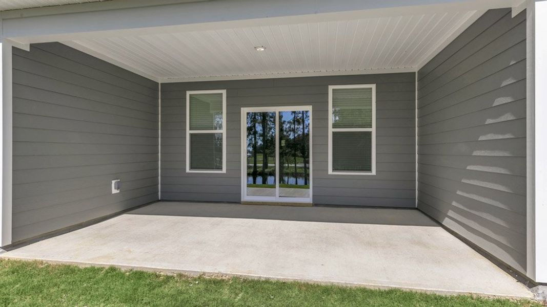 Representative unfurnished interior of a home built from the KATHRYN by D.R. Horton in Eagle Creek, Fuquay Varina (Image 12).