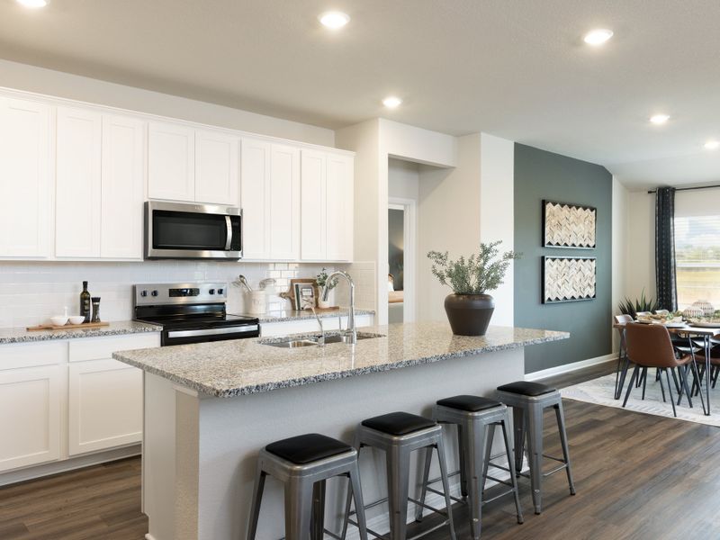 Furnished interior view inside a new home in Eastern Wells, Jarrell (Image 4).