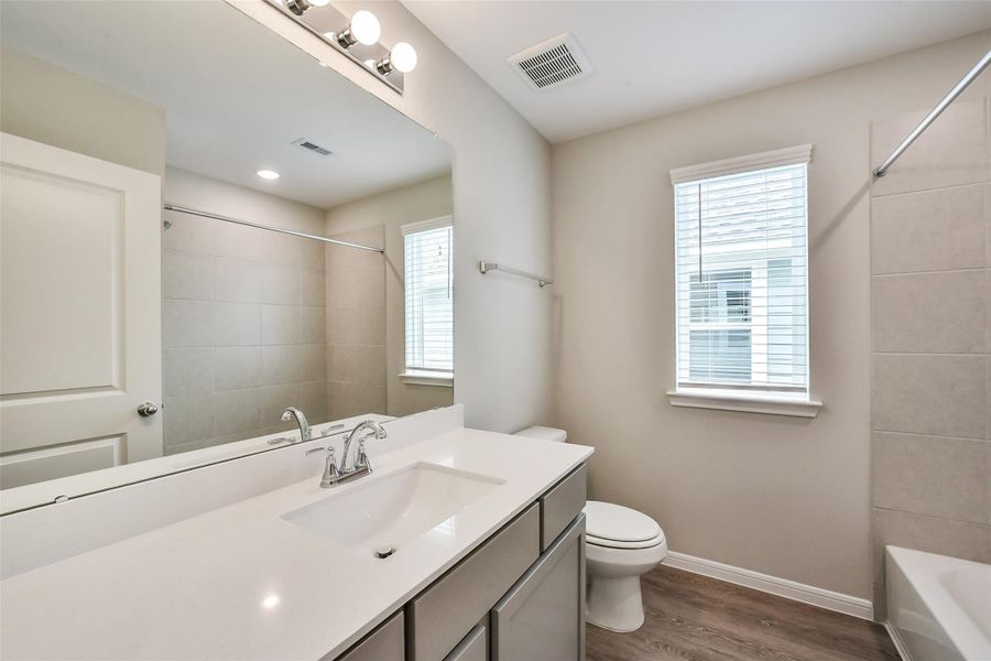 Furnished interior view inside a new home in , Houston (Image 13).