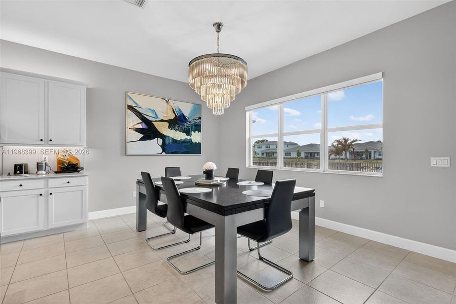 Furnished interior view inside a new home in , Port St. Lucie (Image 7).