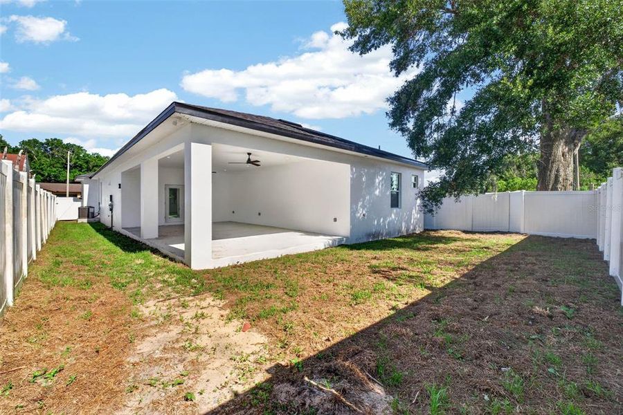 Exterior details and patio area of a home in , Lakeland (Image 29). Exterior details and patio area of a home in , Lakeland (Image 29).