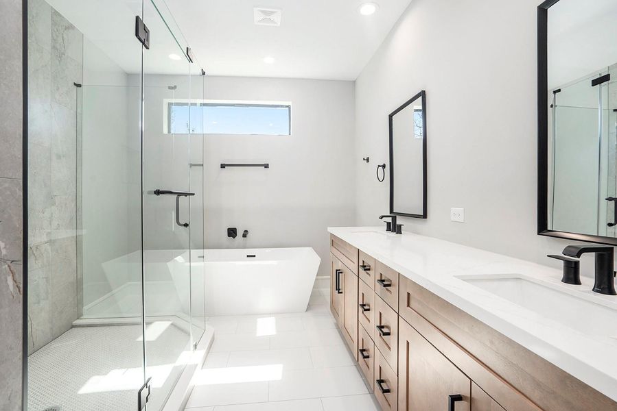 Furnished interior view inside a new home in , Houston (Image 33). Furnished interior view inside a new home in , Houston (Image 33).