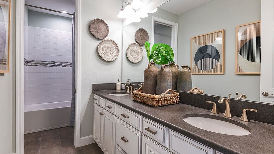 Furnished interior view inside a new home in Firethorn, Parrish (Image 8).