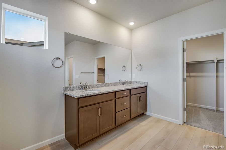Furnished interior view inside a new home in Medley at Reunion Ridge, Commerce City (Image 12).