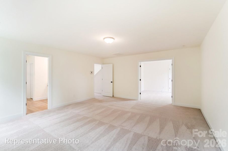 Spacious, unfurnished interior of a new home in Enclave at Riverdale, Huntersville (Image 22).