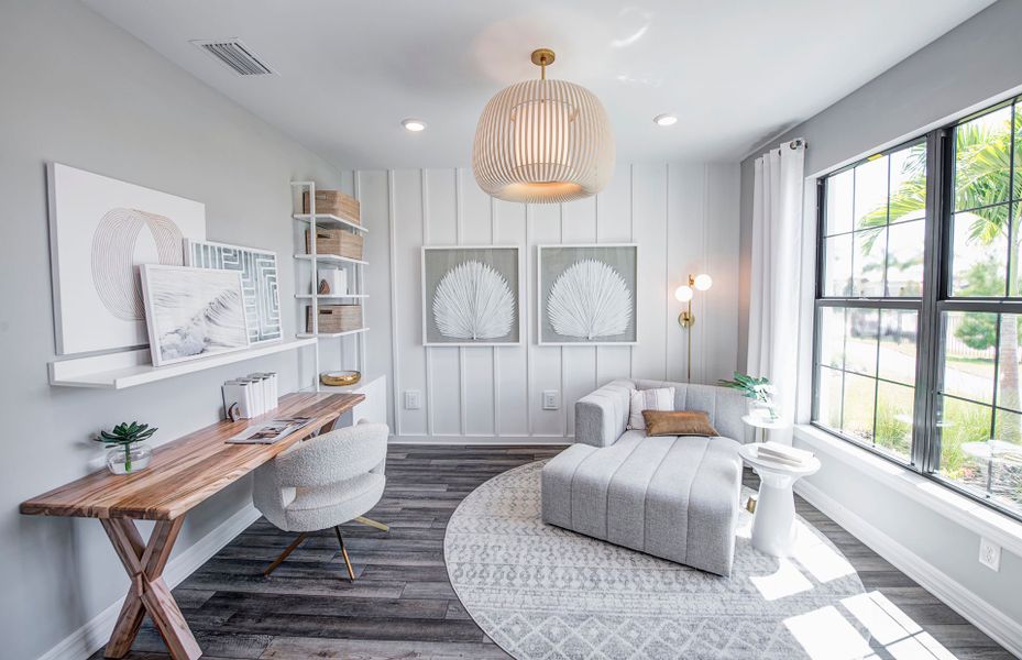 Representative furnished interior of a home built from the Upton by Pulte Homes in Reagan Landing, Bradenton (Image 5).