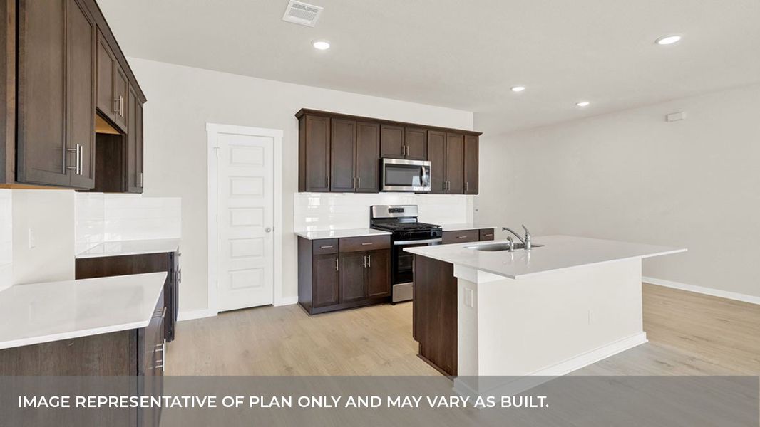 Furnished interior view inside a new home in Hartland Ranch, Lockhart (Image 8).