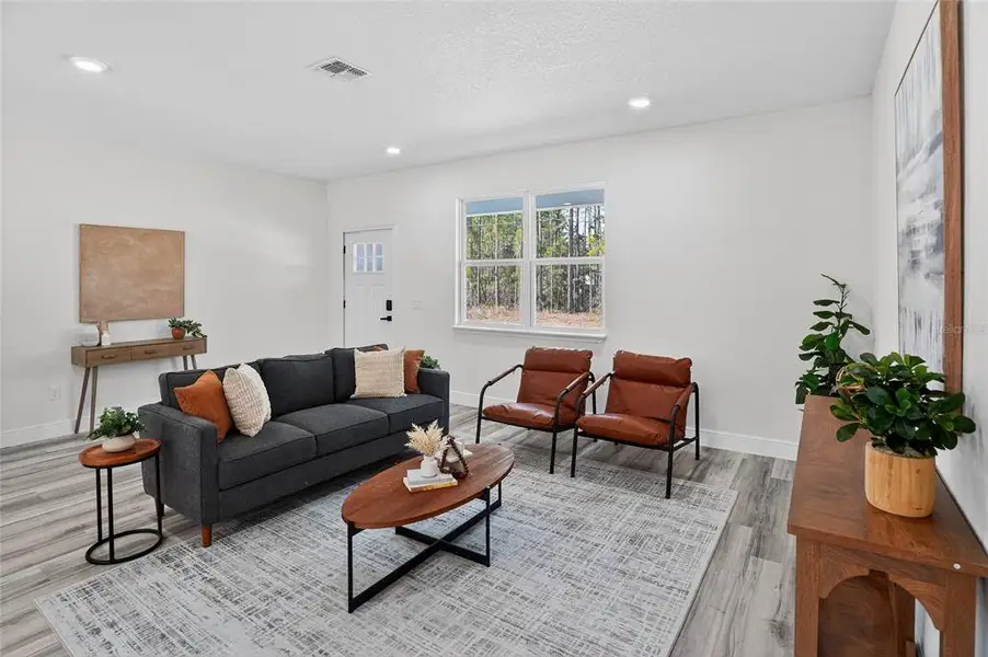 Furnished interior view inside a new home in , Citrus Springs (Image 3).