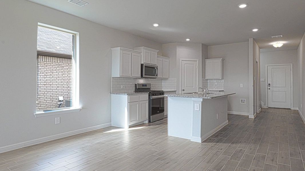 Furnished interior view inside a new home in The Canyons, Keene (Image 9).