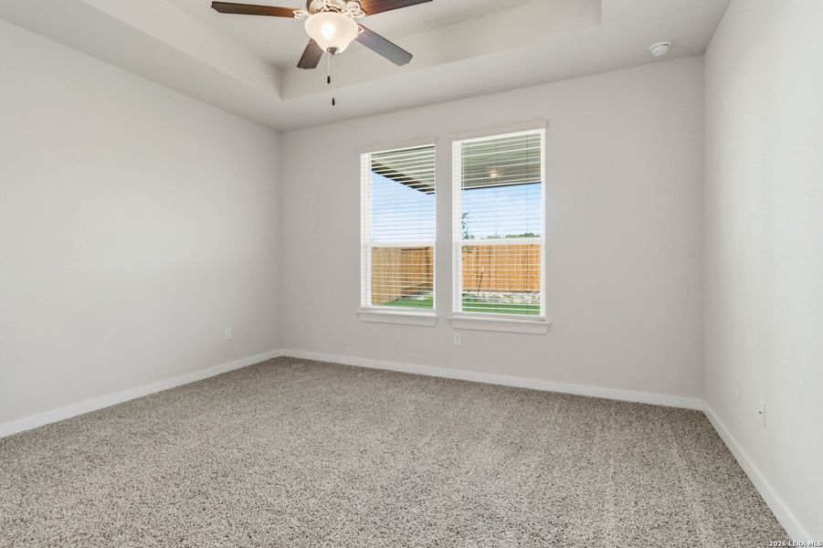 Spacious, unfurnished interior of a new home in Hunters Ranch, San Antonio (Image 22). Spacious, unfurnished interior of a new home in Hunters Ranch, San Antonio (Image 22).