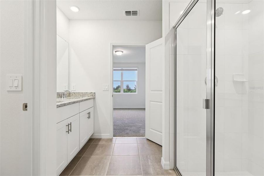 Furnished interior view inside a new home in Hamilton Bluff - Signature Series, Lake Hamilton (Image 13).