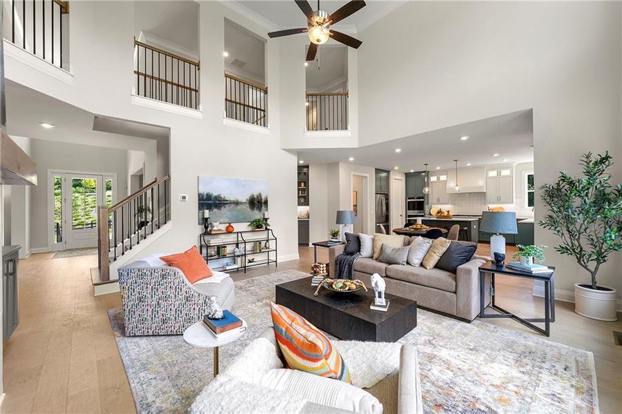 Furnished interior view inside a new home in Sterlington, Canton (Image 13).