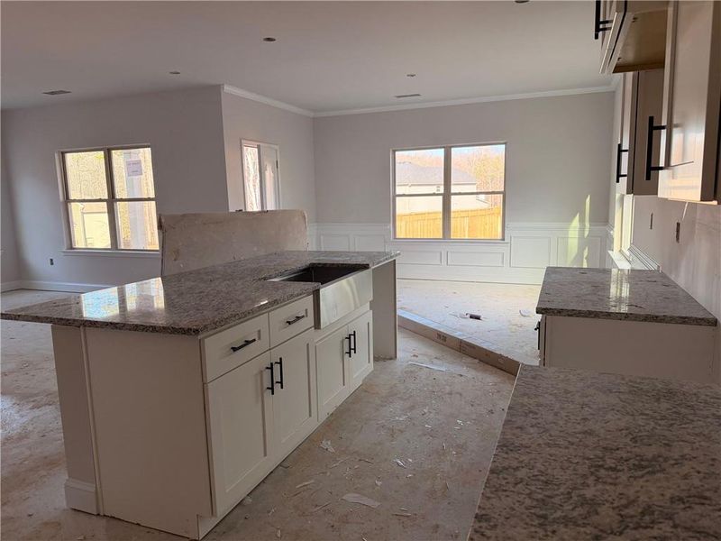 In-progress construction of a new home in Magnolia Villas, Cornelia, GA (Image 5).