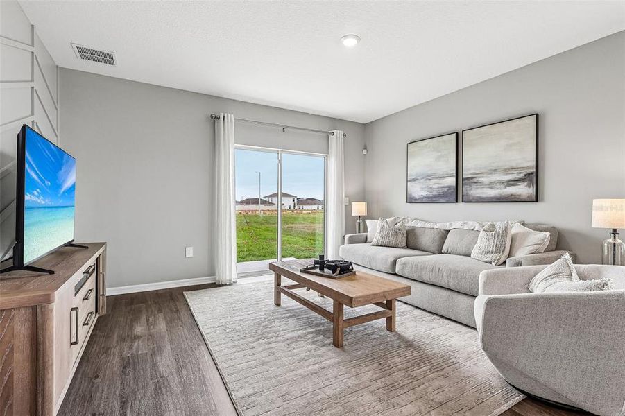 Furnished interior view inside a new home in , Haines City (Image 22).