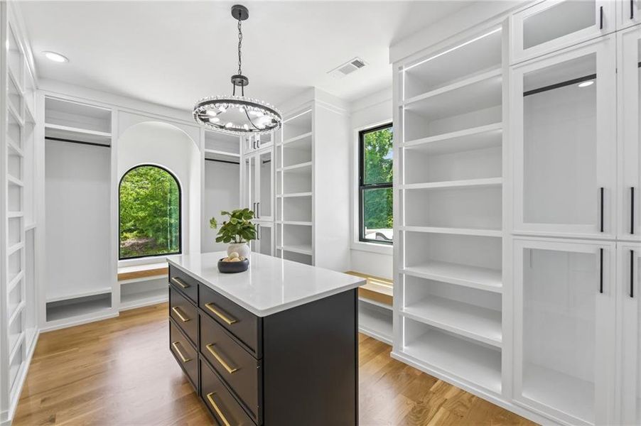Furnished interior view inside a new home in , Buford (Image 50).