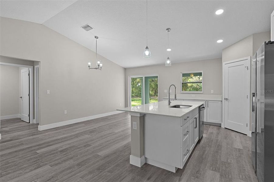 Furnished interior view inside a new home in , Ocklawaha (Image 7).