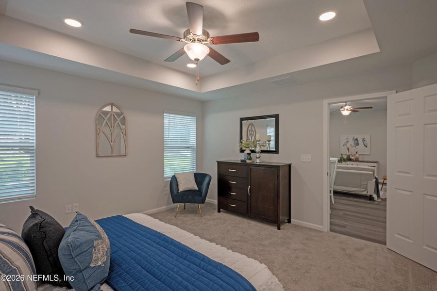 Furnished interior view inside a new home in , Jacksonville (Image 33).
