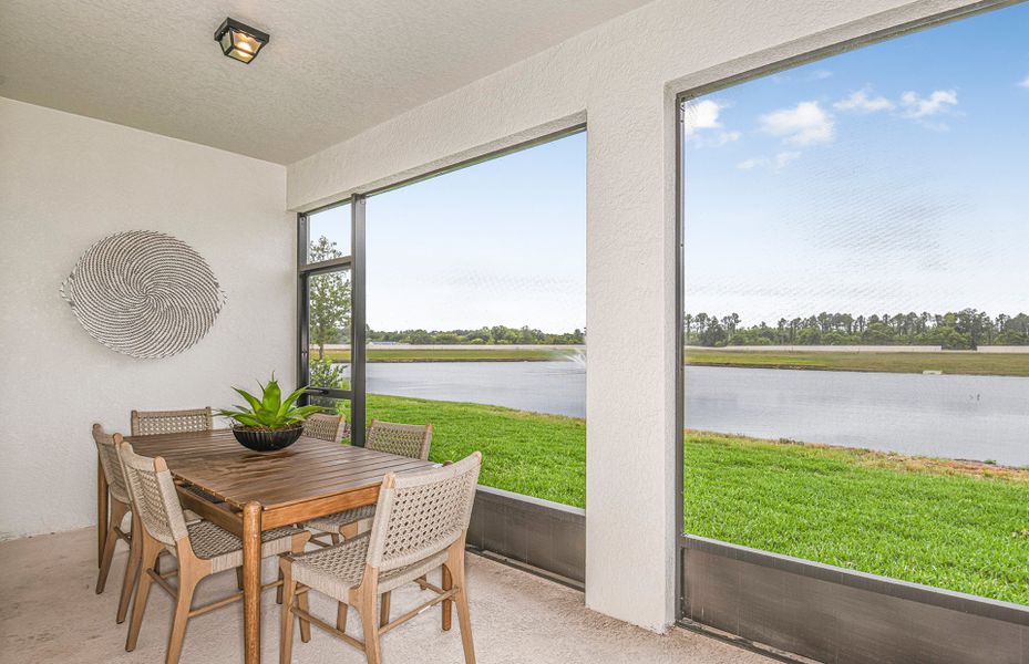 Extended Covered Lanai for Outdoor Living