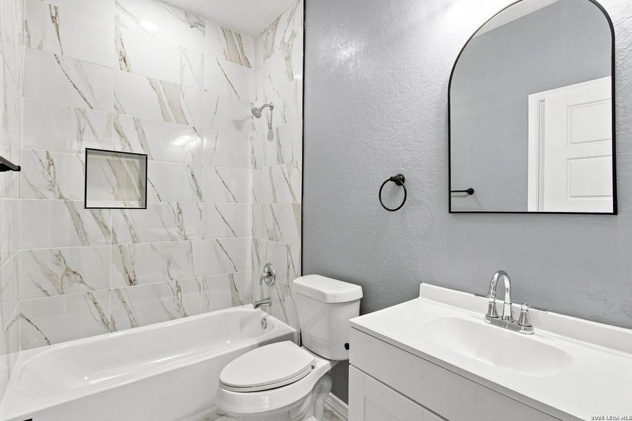 Furnished interior view inside a new home in , San Antonio (Image 7).