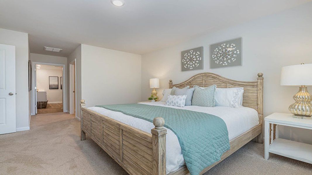 Furnished interior view inside a new home in Cottonwood Place, Tabor City (Image 7).