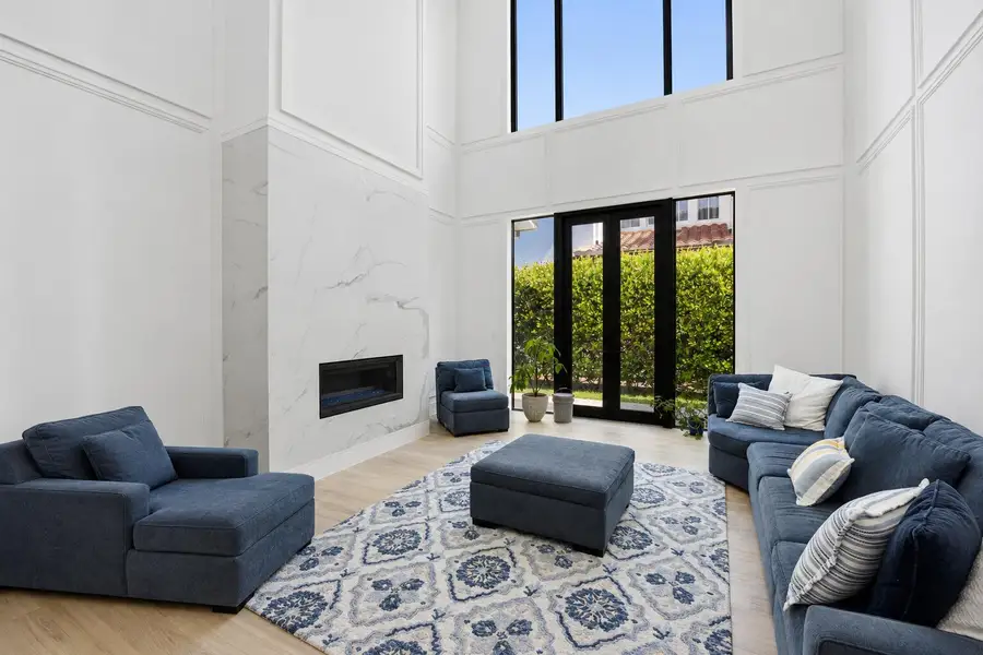 Two Story Formal Living Room