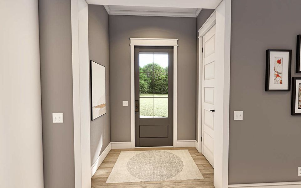 Representative unfurnished interior of a home built from the Thatcher by Zeal Home Builders in Monarch Manor, Poolville (Image 19). Representative unfurnished interior of a home built from the Thatcher by Zeal Home Builders in Monarch Manor, Poolville (Image 19).