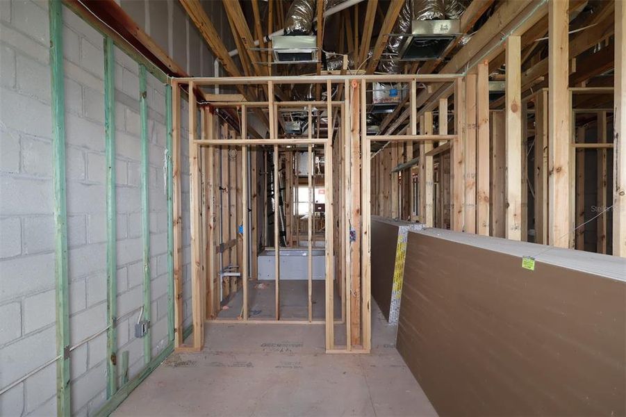 In-progress construction of a new home in Tyson Ranch, Orlando, FL (Image 8).