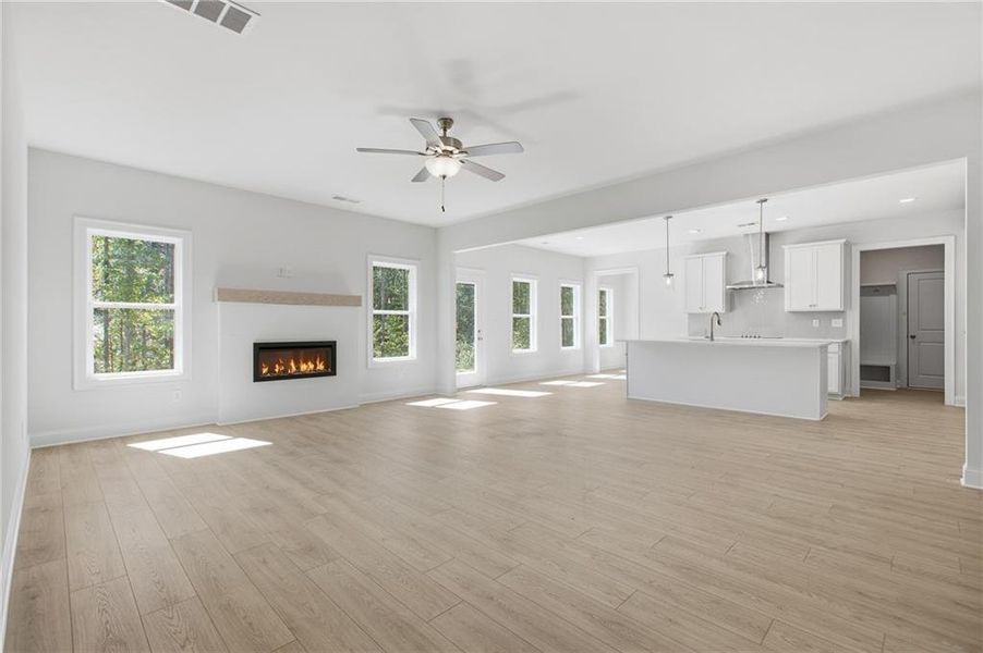 Spacious, unfurnished interior of a new home in , Ellenwood (Image 36).