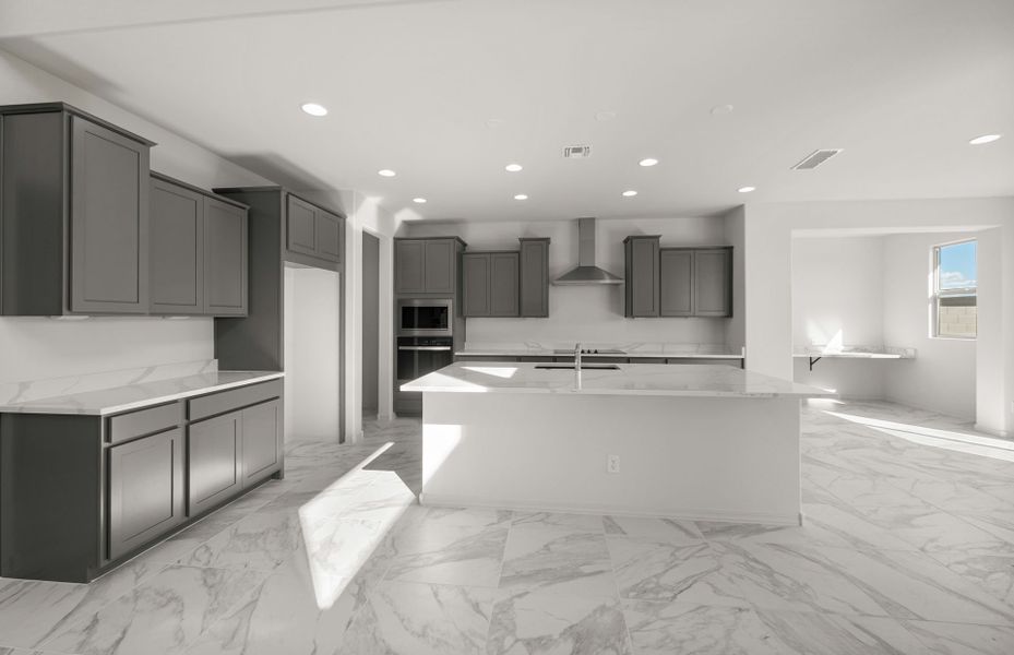Furnished interior view inside a new home in Allen Ranches, Litchfield Park (Image 6).