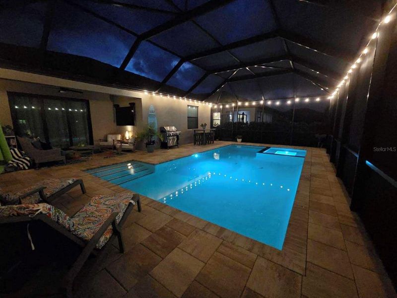 Exterior details and patio area of a home in , Estero (Image 26).