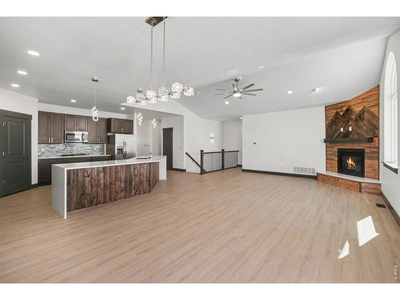 Furnished interior view inside a new home in , Platteville (Image 5).