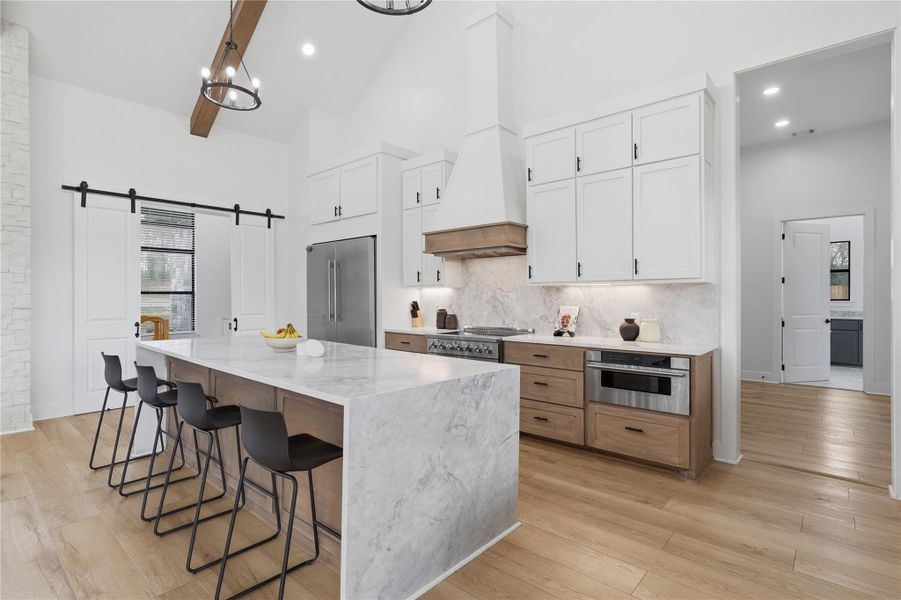 Furnished interior view inside a new home in , Willis (Image 14).