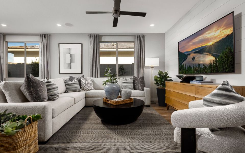 Furnished interior view inside a new home in Blossom Rock, Apache Junction (Image 5).