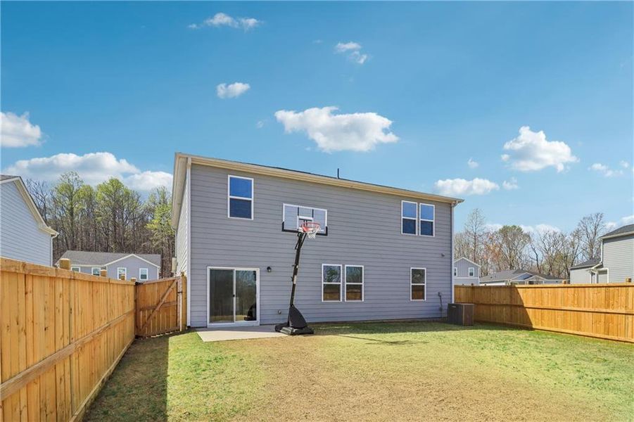 Exterior details and patio area of a home in , Gainesville (Image 30).