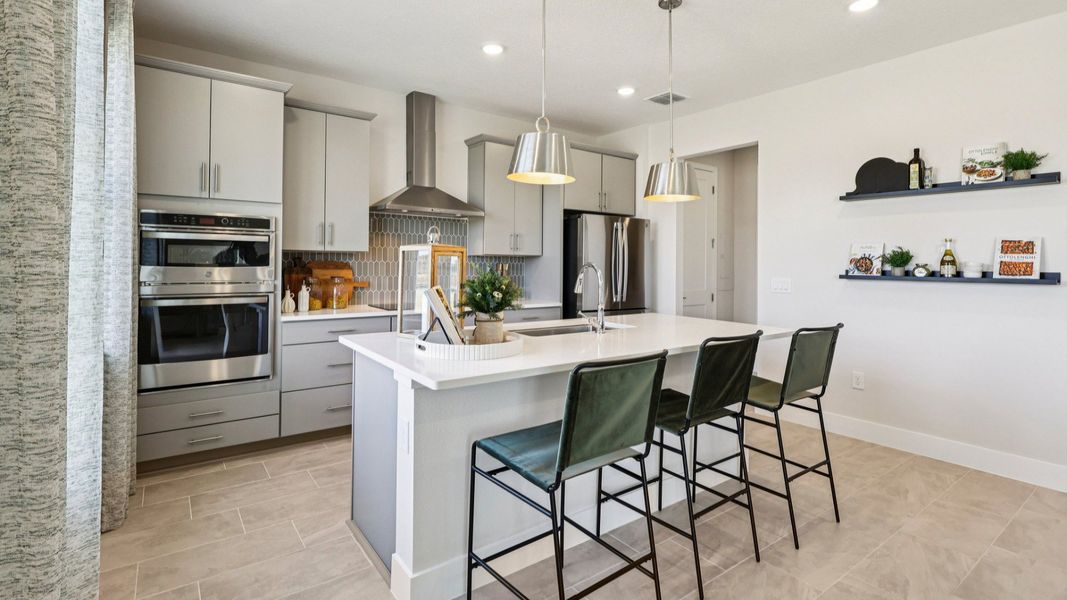 The Mangrove Kitchen at Lakeside at Satilla by DRB Homes in Saint Cloud, FL