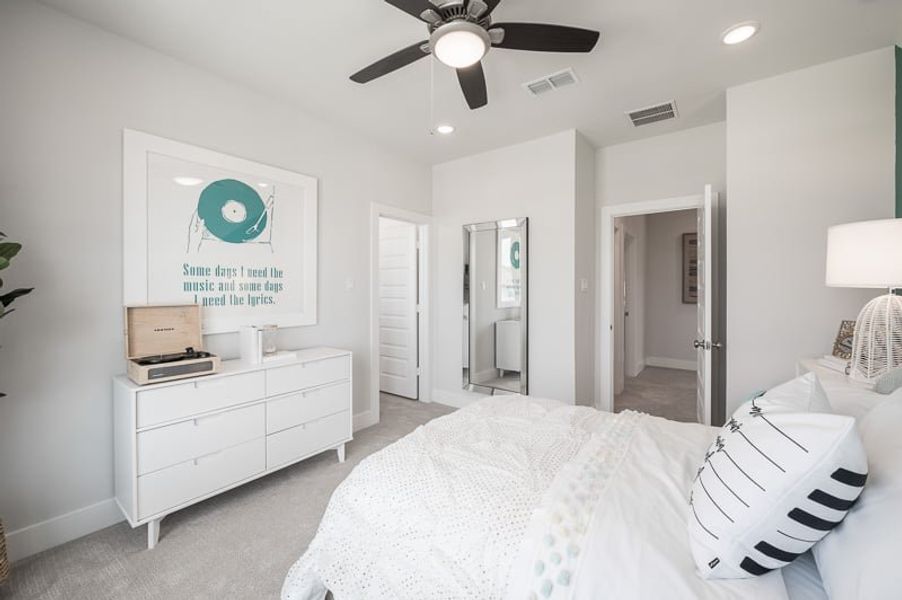 Representative furnished interior of a home built from the Tanager by Tri Pointe Homes in Oakhill Reserve 45’, Tomball (Image 35). Representative furnished interior of a home built from the Tanager by Tri Pointe Homes in Oakhill Reserve 45’, Tomball (Image 35).