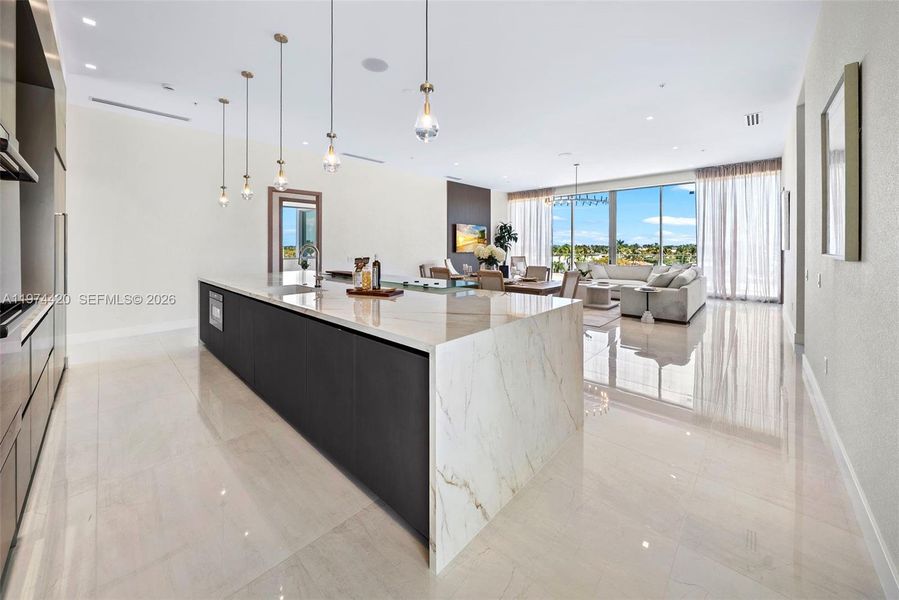 Furnished interior view inside a new home in , Delray Beach (Image 15). Furnished interior view inside a new home in , Delray Beach (Image 15).