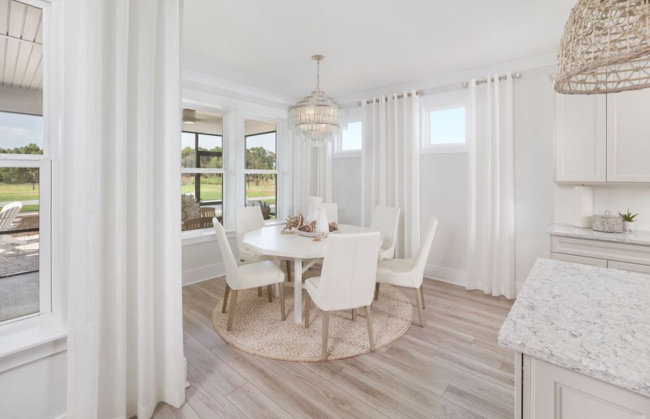 Furnished interior view inside a new home in Del Webb North Myrtle Beach, North Myrtle Beach (Image 9).