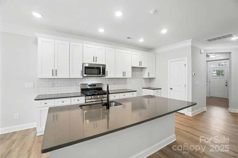 Furnished interior view inside a new home in Harrisburg Village, Harrisburg (Image 8). Furnished interior view inside a new home in Harrisburg Village, Harrisburg (Image 8).