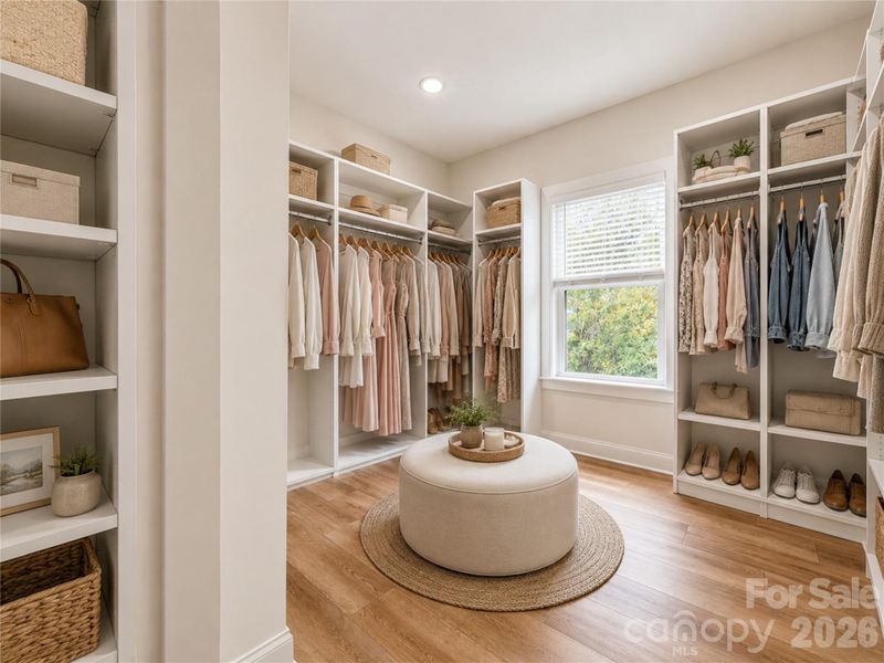 Furnished interior view inside a new home in , Charlotte (Image 18).