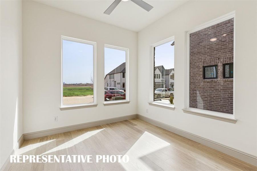 Spacious, unfurnished interior of a new home in Midtown GP, Grand Prairie (Image 9). Spacious, unfurnished interior of a new home in Midtown GP, Grand Prairie (Image 9).