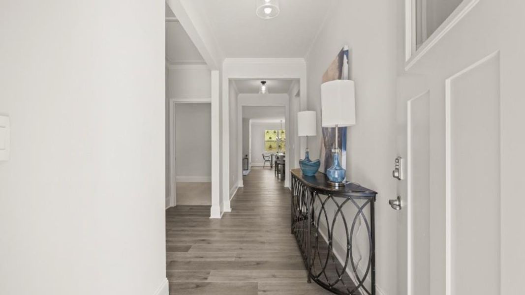 Furnished interior view inside a new home in Hamptons at Riverwood North, Dallas (Image 6).