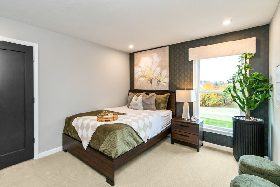 Representative furnished interior of a home built from the Wembley by Fischer Homes in Villas at Gold Creek, Dawsonville (Image 10).