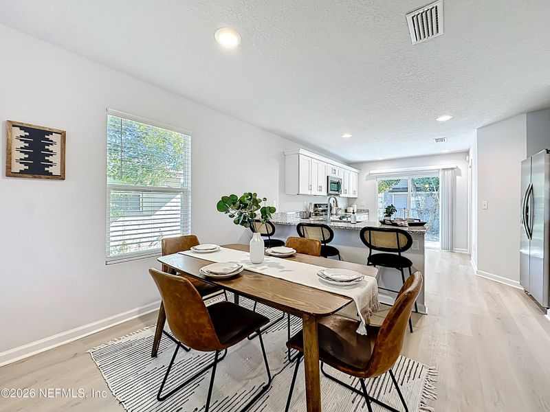 Furnished interior view inside a new home in , Jacksonville (Image 7).