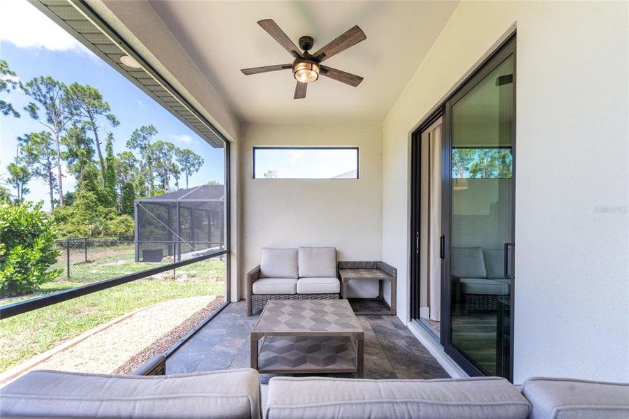 Exterior details and patio area of a home in , Rotonda West (Image 35).