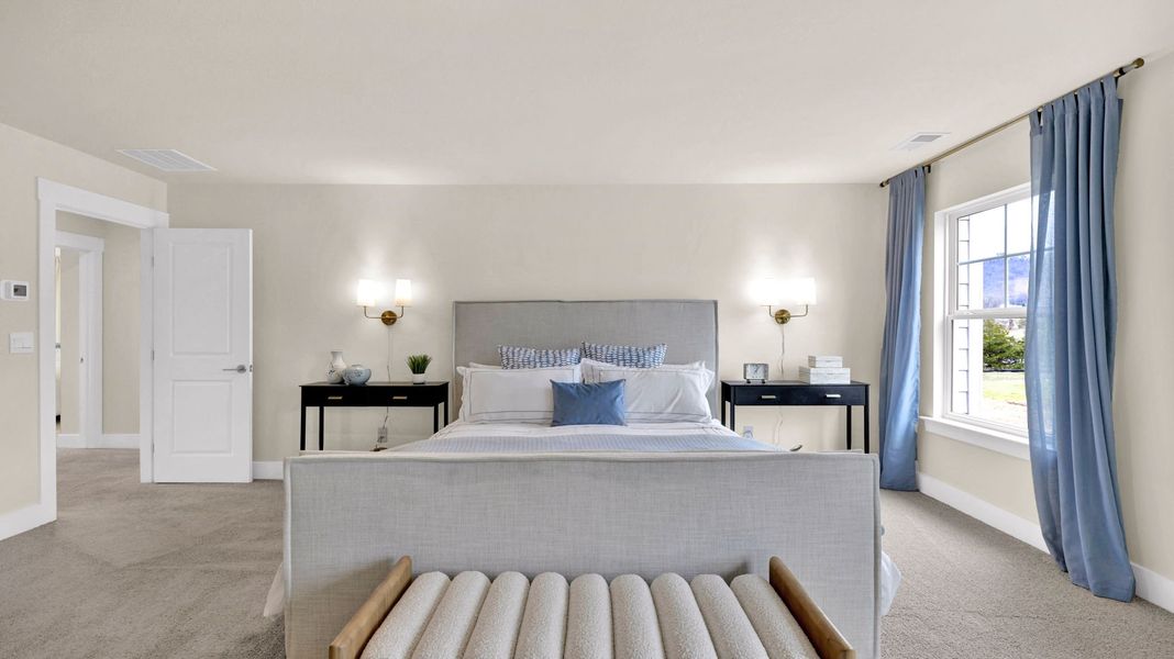 Furnished interior view inside a new home in Harbor Crest, Ooltewah (Image 27).