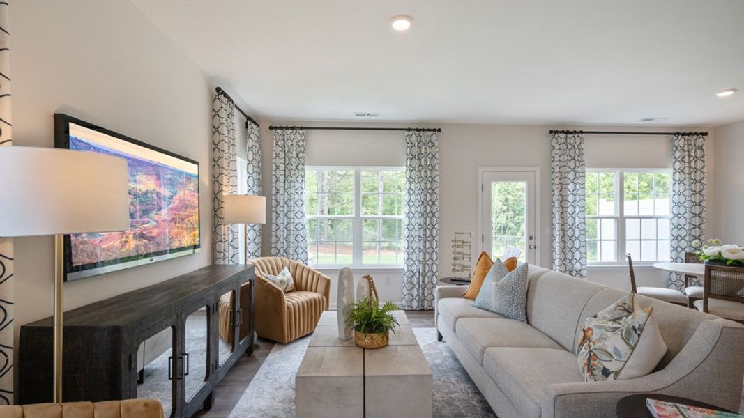 Furnished interior view inside a new home in Brightwood Farm, Whitsett (Image 14).