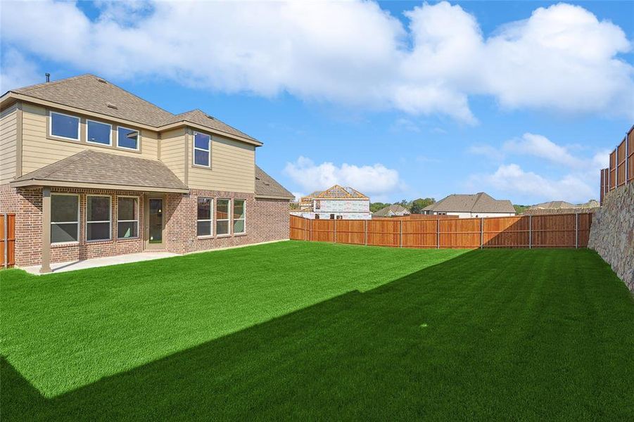 View of yard featuring a patio area