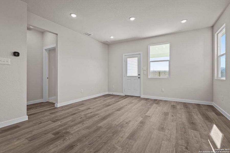 Spacious, unfurnished interior of a new home in Applewhite Meadows, San Antonio (Image 18). Spacious, unfurnished interior of a new home in Applewhite Meadows, San Antonio (Image 18).