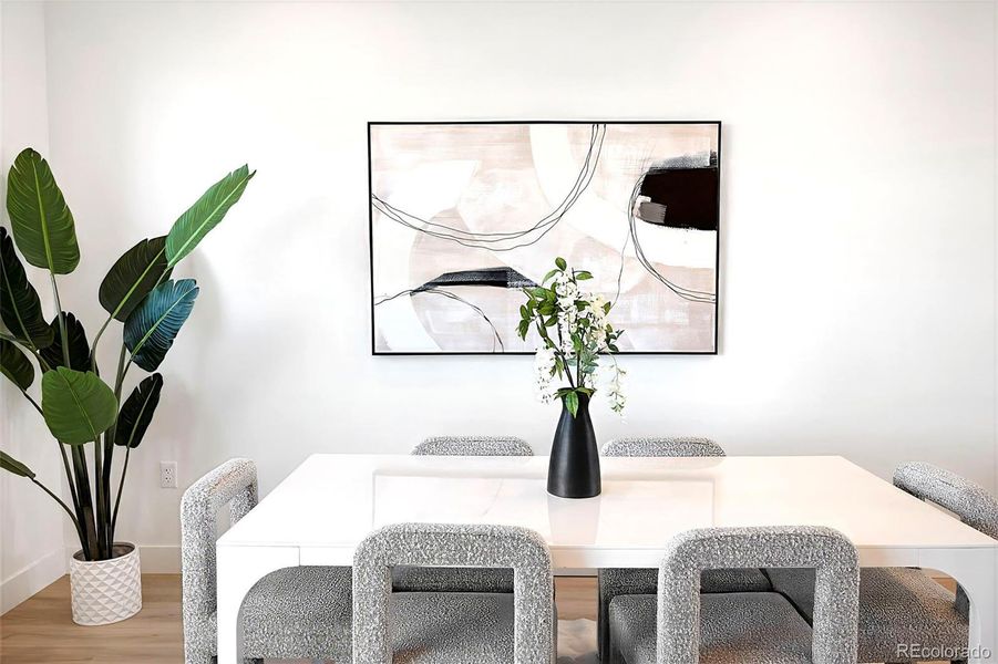 Furnished interior view inside a new home in , Denver (Image 4).